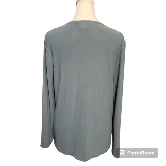 Carole Little Cardigan Womens Small Green Button Long Sleeve - Picture 3 of 7